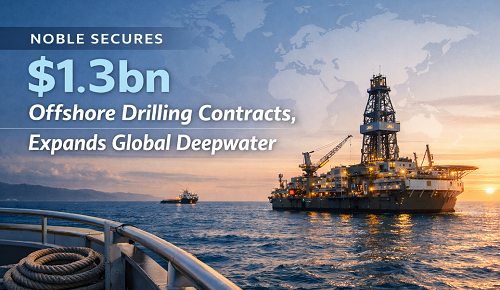 Noble Secures $1.3bn Offshore Drilling Contracts, Expands Global Deepwater...